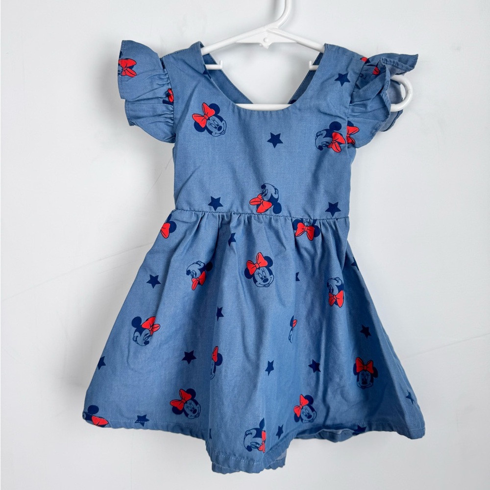 Lot of 2 Disney Dresses Size 12 Months - Picture 3 of 10